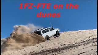 1FZFTE Landcruiser Dune Climbs [upl. by Aloin]