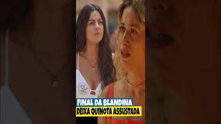 Final da Blandina deixa que nota assustada na novela No Rancho Fundo novelas globo noranchofundo [upl. by Kciredohr]