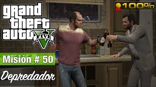 Grand Theft Auto 5 Misión 50  Depredador Medalla de Oro100 [upl. by Ellinad]