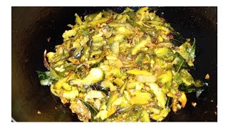 karela bhajee recipe [upl. by Esiuol]