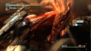 Metal Gear rising  SENATOR ARMSTRONG speedrun 30 seconds HD [upl. by Ymled]