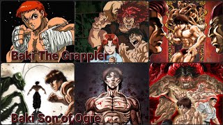 Baki The Grappler all openings  СЫН ВЕЛИКАНА  Боец Баки  все опенинги 134567 [upl. by Ydnahs]