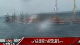 SONA MV Gloria lumubog sa Monreal Masbate City [upl. by Enialedam]