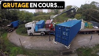 Livraison containers 40 pieds high cube [upl. by Ille93]