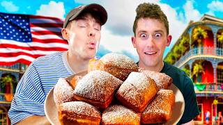 Two Brits try Southern Desserts for the first time [upl. by Imik]