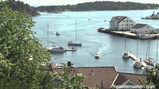 Norwegen  Norway Cliff Diving in Grimstad by Reisefernsehencom  Reisevideo  travel clip [upl. by Airres]