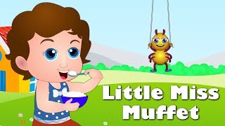 Little Miss Muffet  Nursery Rhymes for Childrens [upl. by Martine]