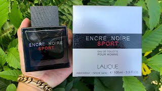 Encre Noire Sport Lalique  Nước Hoa Xách Tay [upl. by Llecrup172]