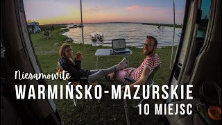 WARMIŃSKOMAZURSKIE  10 niesamowitych miejsc [upl. by Lupe]