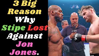 3 Big Reason Why Stipe Lost Against Jon Jones  UFC309 stipemiocic jonjones ufc309 [upl. by Lamaaj]