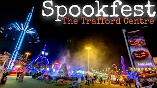 Spookfest  Manchester Trafford Centre Fun Fair [upl. by Wardle]