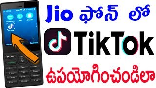 How to use tiktok in jio phone  install tiktok in jio phone  tiktok for jio phone [upl. by Normie242]