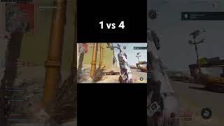 1 vs 4 en el nuevo mapa area 99 de warzone warzone gaming clips parati gamingvideos funny [upl. by Niletac]