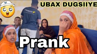 PRANK UBAX DUGSIIYE GURIGEEDA SORRY  ENG HUD HUD YAASMIIN NAALEYE IYO CAWIL BILE [upl. by Suriaj]