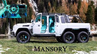 18 million MANSORY Gronos GWagen 6x6 The Ultra Luxury 🚙 🔥🤩 [upl. by Poppas]