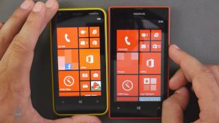 Nokia Lumia 520 vs Nokia Lumia 620 [upl. by Veriee]