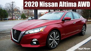 2020 Nissan Altima AWD Review  The AWD Alternative [upl. by Stacey]