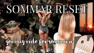 FÖRBEREDER MIN SOMMAR  frisörmakeover somriga kläder amp boklista 🍃 gör mig redo för sommarn [upl. by Ausoj116]