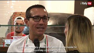 Meet Naples Pizza Legend Gino Sorbillo in NY [upl. by Goulder]