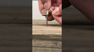 Challenge Fastest Speed for Tightening A rope to a Nail [upl. by Wurster]