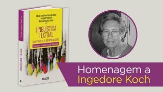 Homenagem  Ingedore Koch [upl. by Ellary]