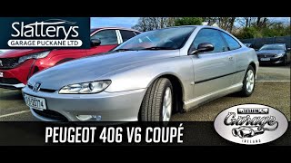 Peugeot 406 V6 Coupe Johns Garage [upl. by Imis]