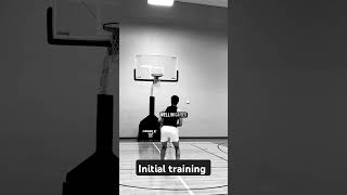 Initial training in basketball 🏀 test short videoytshorts [upl. by Sakram836]