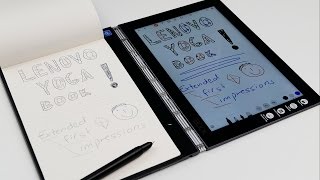 Lenovo Yoga Book  extended walkthrough amp first impressions [upl. by Dorahs481]