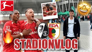 3 TORE IN 11 MINUTEN😱🔥  SC Freiburg vs FC Augsburg Stadionvlog 🏟👀 [upl. by Jeb288]