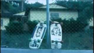 Vintage Black Flag Skateboards 1980s Advert  Commercial Raymond Pettibon Santa Monica [upl. by Ybbed]