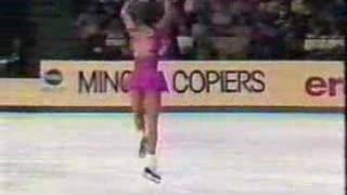 Katarina Witt  1984 World Championships Long Program [upl. by Etnovahs]