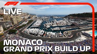 F1 LIVE Monaco Grand Prix BuildUp and Drivers Parade [upl. by Ocsisnarf]