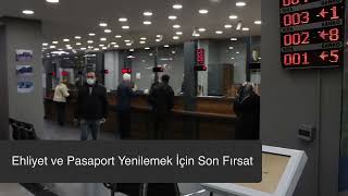 Ehliyet ve Pasaport Yenilemek İsteyenlere Son Çağrı Zam Geliyor [upl. by Im316]