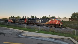 CN L570 at Tansley • October 8 2024 [upl. by Grete]