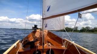 Passagemaker Dinghy  Segeln auf der Müritz  Dinghy Sailing [upl. by Maryjo]