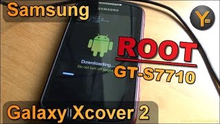 RootRechte für das Samsung Galaxy Xcover 2  GTS7710 Rooten [upl. by Dreda]