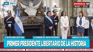 Javier Milei recibió a las delegaciones extranjeras ¿Quiénes estuvieron [upl. by Bernard406]