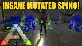 INSANE MUTATED SPINO HATCH  Ark Survival Evolved [upl. by Lanta]