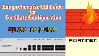 How to Fully Configure FortiGate Firewall with CLIUltimate Guide [upl. by Seiuqram]