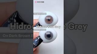 Hidrocor II Series Best For Light Brown Eyes And Dark Brown Eyes colorcontactlenses [upl. by Nikos630]