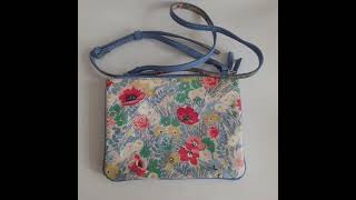 Petralove Cath Kidston blue flowery sling bag [upl. by Dyanna]