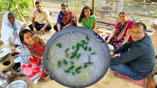 খুদের ভাত খেয়ে বাংলাদেশের কাকা কাকিমা কি বললেন  Khuder Bhat recipe cooking for our Bangladesh fan [upl. by Zanze]