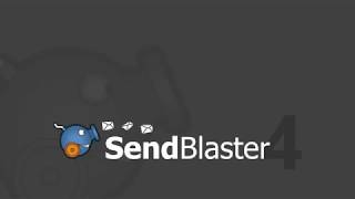 Compose and send your email campaigns with SendBlaster [upl. by Levan]