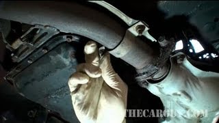 How To Fix Exhaust Rattles  EricTheCarGuy [upl. by Aneerehs]