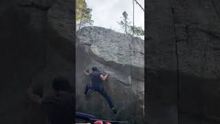 Au Bouleau  Tombstone Boulder climbing rockclimbing [upl. by Ashling]