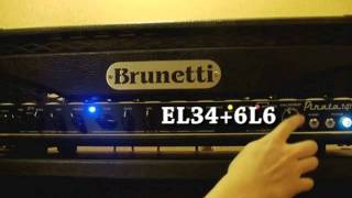 test brunetti pirata 141 Valvemix alltube headamp higain by steve vee [upl. by Glick]