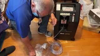 Setting Up a Home Oxygen Concentrator [upl. by Ardra]