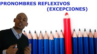 Las 4 excepciones de los pronombres reflexivos en ingles [upl. by Melisa]