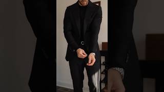 How To Style Mens Black Suit [upl. by Ennaeerb222]