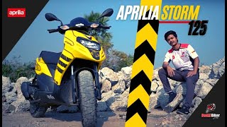 Aprilia Storm 125 1st impression Review [upl. by Azeria]